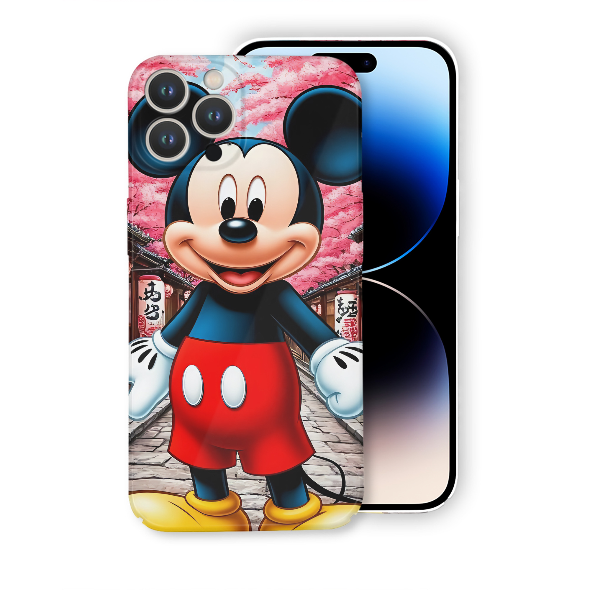 （画像用） ミッキーマウス Mickey Mouse 【iPhone 14シリーズ対応】ハードケース